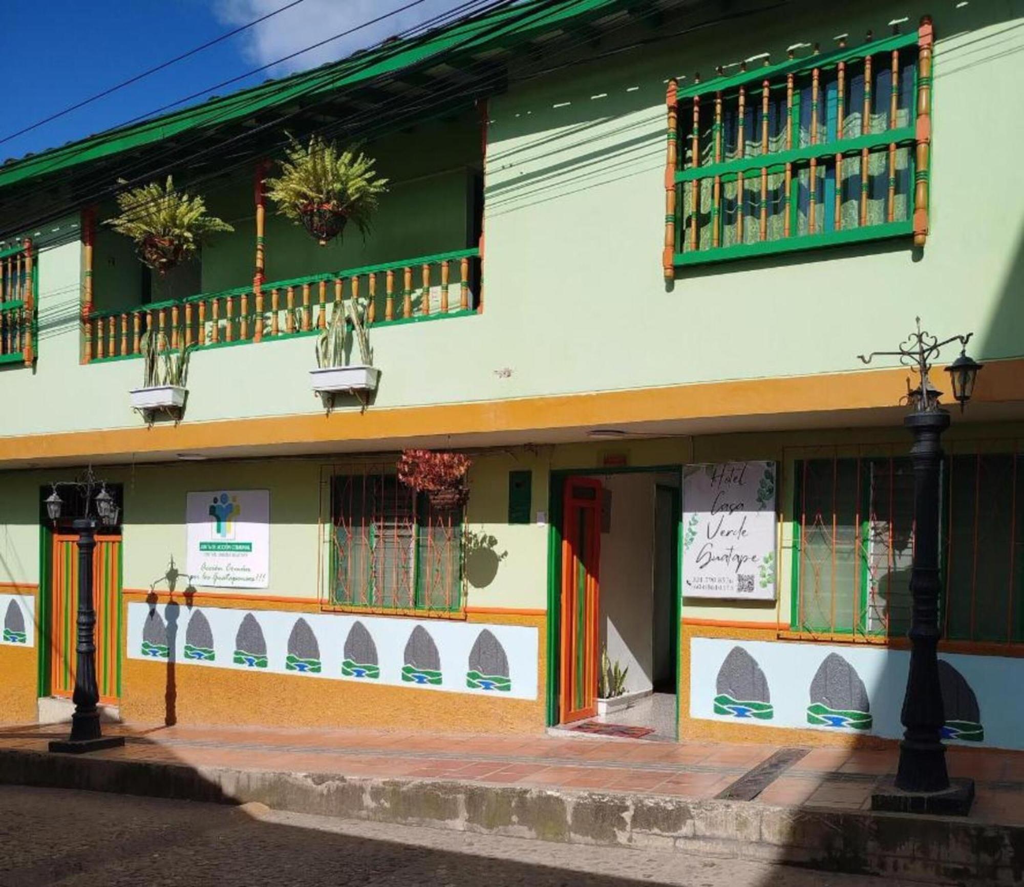 Hotel Casa Verde Guatapé Eksteriør bilde