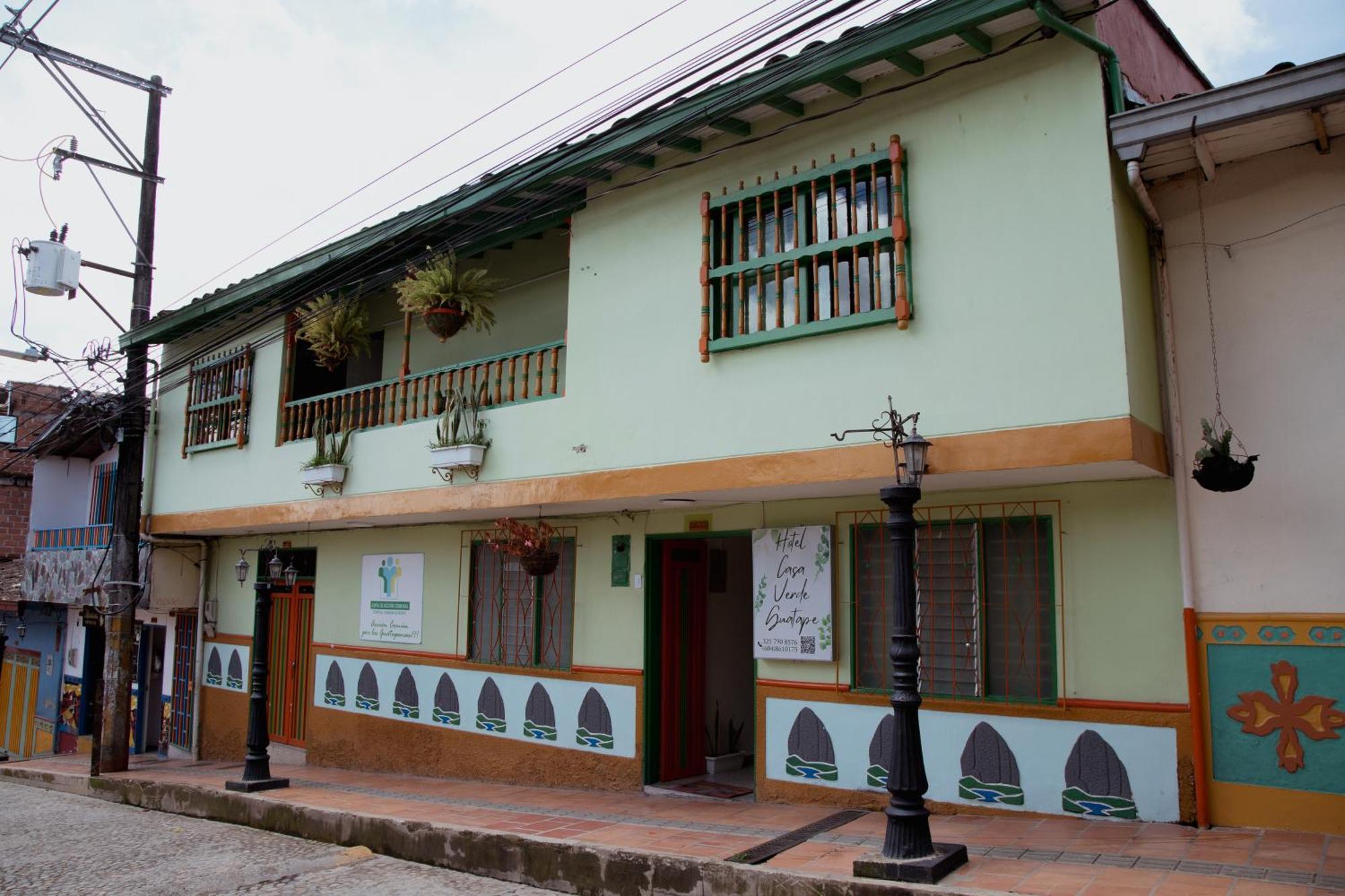 Hotel Casa Verde Guatapé Eksteriør bilde